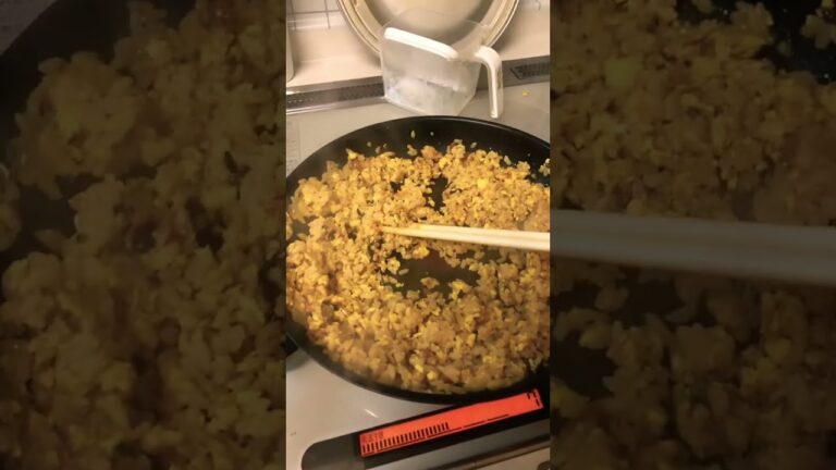 炊き込みご飯カニチャーハン