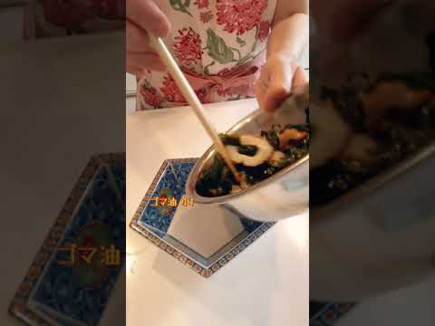 🍳ちくわで一品☆ササッと和えるだけ！🤫【不器用な私が作る簡単で美味しい料理編】#shorts
