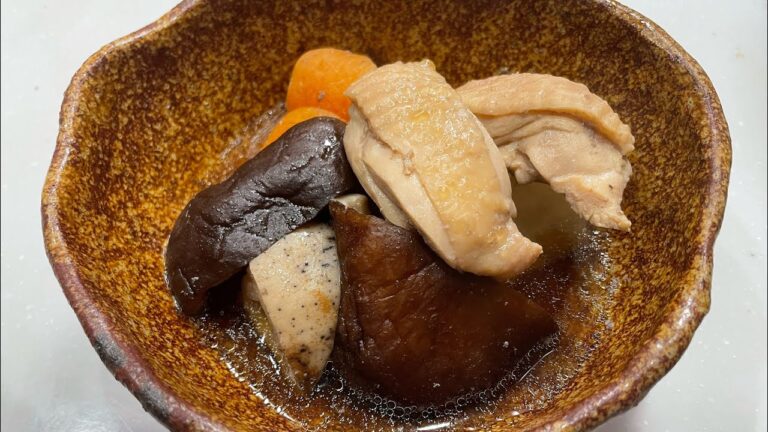 根菜と鶏肉の煮物