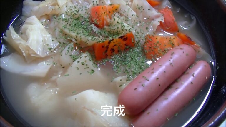 【美味しい。。。】和風ダシポトフ【ダイエット】