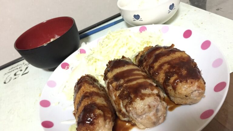 【シソチーズ入り】豚バラ　ミルフィーユカツ【ジューシー】