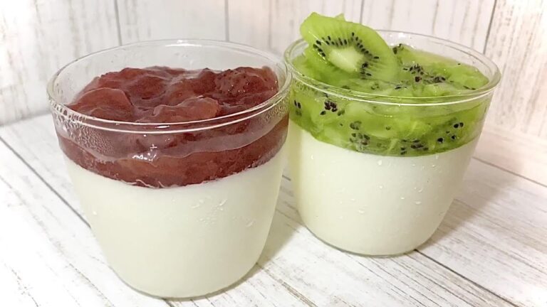 【パンナコッタ】ラムとバニラエッセンスで本格的！口の中でとろける味わい