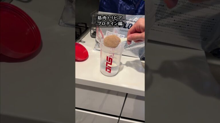 筋肉トリビア-プロテイン編-