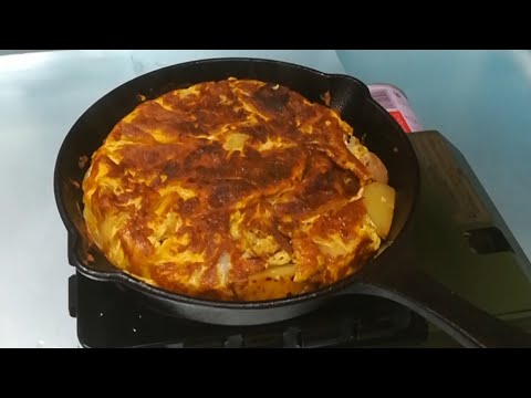 【おさめし】新玉ねぎと新じゃがのトルティージャ Seasonal onion potato tortillas #Shorts