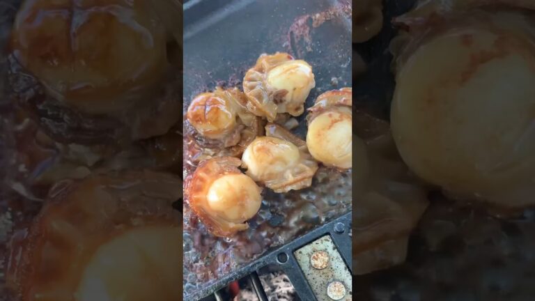 【簡単キャンプ飯】簡単おつまみ！帆立のバター焼き　#shrots #camping