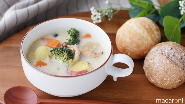 【365日のパンとスープ】人参としょうがのスープ