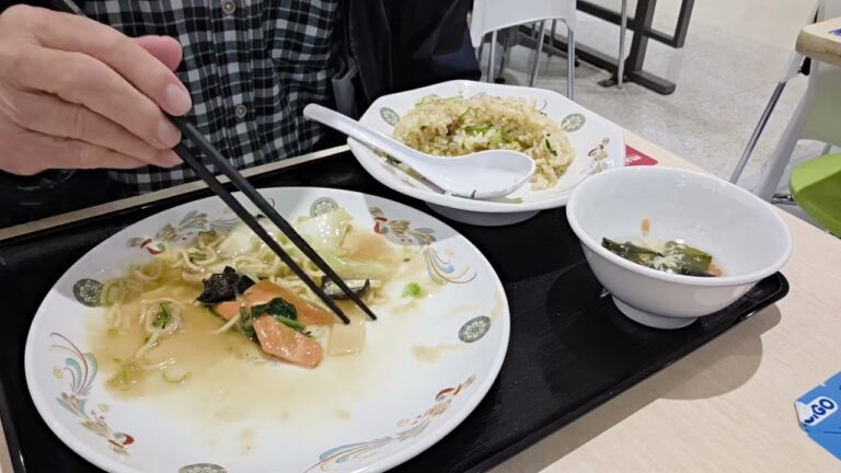 #五目あんかけ焼きそば　大垣市林町アクア二階　あんかけ中華耀　五目あんかけ焼きそば　焼き飯　１０１０円　