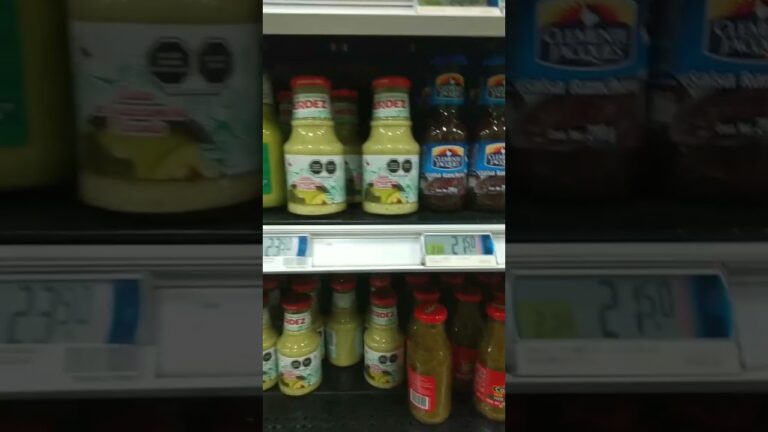 〈メキシコ編〉スーパーのサルサソースコーナー#shorts