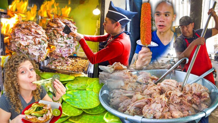 4 DAYS Eating the Best Mexican Street Food in Mexico City 🇲🇽 27 MUST TRY Foods in CDMX, Mexico