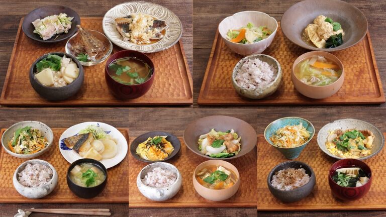 【薬剤師の健康ごはん】旬の野菜と奏でる和の食卓 3600円5日間献立(2025年4月)｜(600)