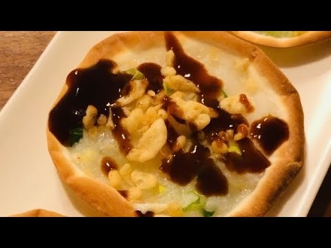 【餃子の皮アレンジ】おつまみにピッタリ！プチお好み焼きを作ろう♪ #shorts