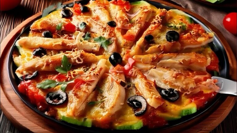 Das BESTE Zucchini-Rezept! Kein Mehl, nur 3 Zutaten! Schmackhafter als PIZZA!