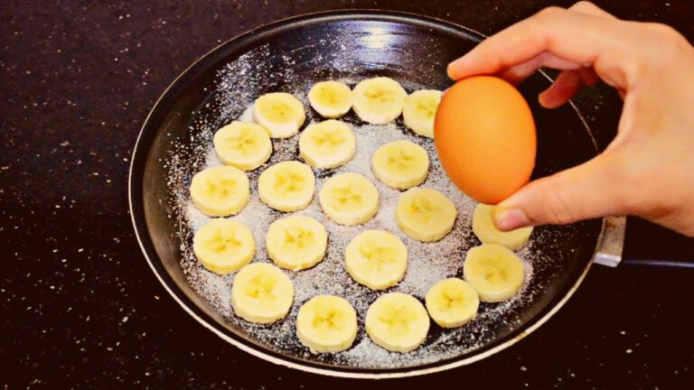 le Fameux Gâteau préparer avec 1 oeuf sans four vue par des millions