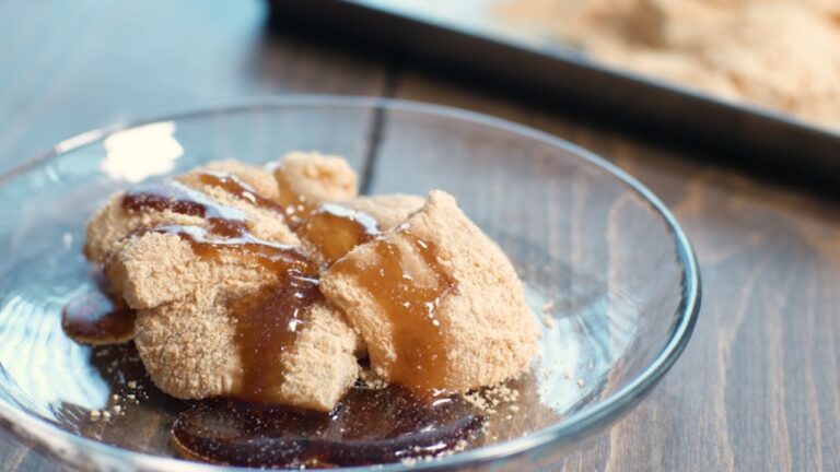 わらび餅の作り方☆片栗粉で代用☆How to make "Warabi-mochi"