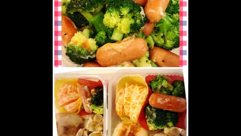 ソーセージとブロッコリーのチーズ炒め！♯お弁当 Japanese obento