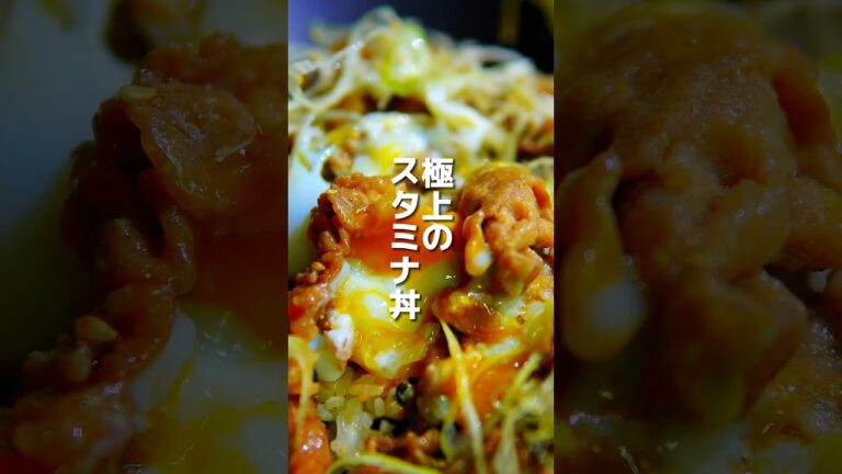 極上のスタミナ丼