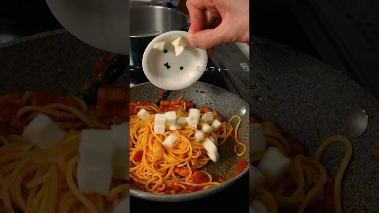 【カプレーゼはパスタにしろ】簡単お手軽！スパゲッティカプレーゼ　 #簡単レシピ #パスタ #カプレーゼ #イタリアン #イタリア料理