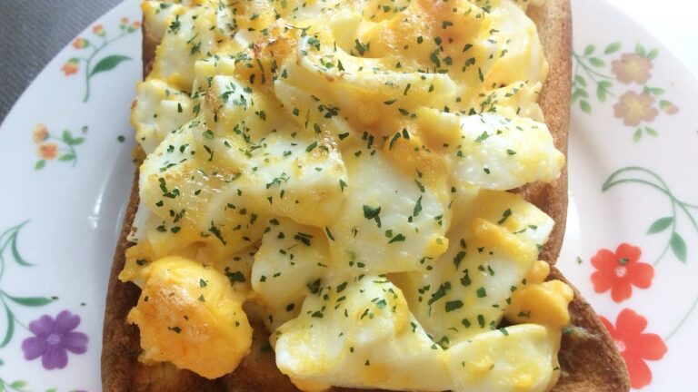 ゆで卵マヨトースト