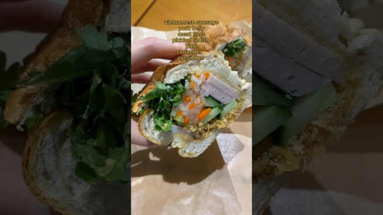 Pork belly BANH MI & Viet desserts !!!