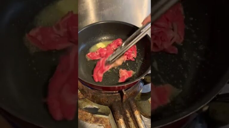 バターの鎧を纏う牛肉は最強#悪魔飯