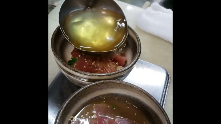 あなただけに秘密㊙️の🤫マグロだし茶漬け　