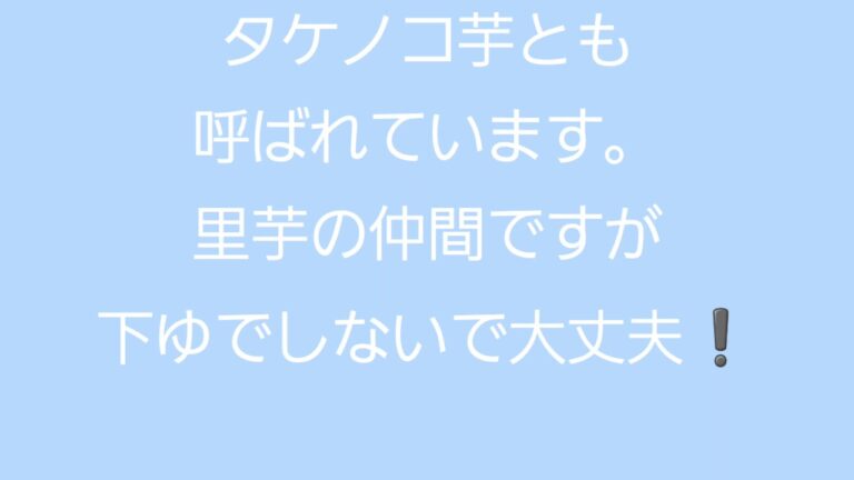 京芋の煮物