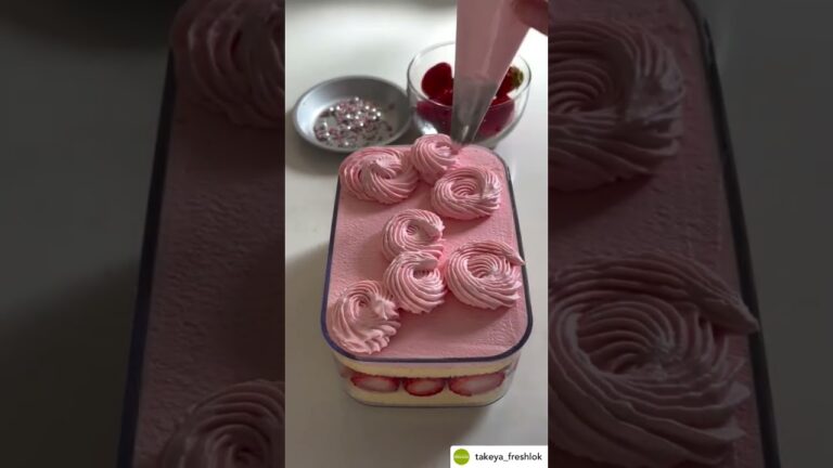 母の日スコップケーキ　　#フレッシュロック  #料理 #簡単レシピ