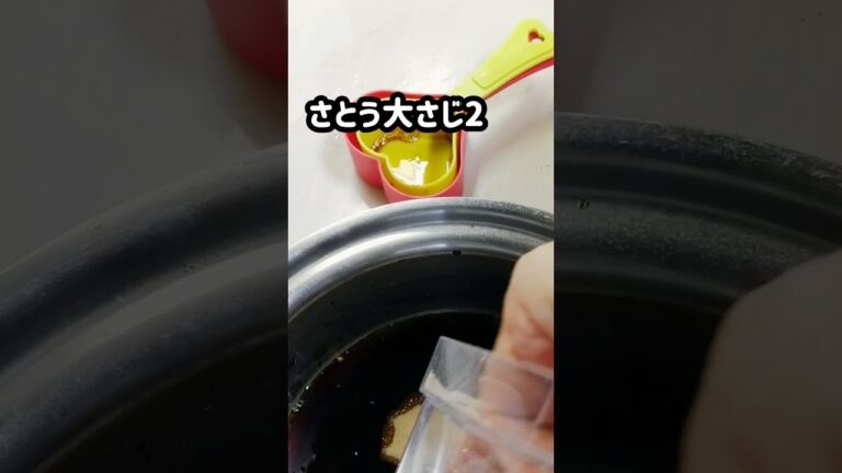 【超簡単】チキンの醤油煮chicken with soy sauce