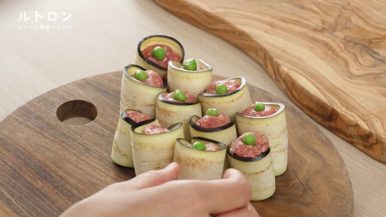 皮を使うより、ヘルシー！なすを使ったジューシーしゅうまい