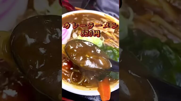 ランチがお得な食堂!人気のとりもつ焼きとカレーラーメンとカツ丼【栃木県鹿沼市】本店 十一屋(といちや)【栃木グルメ】#shorts