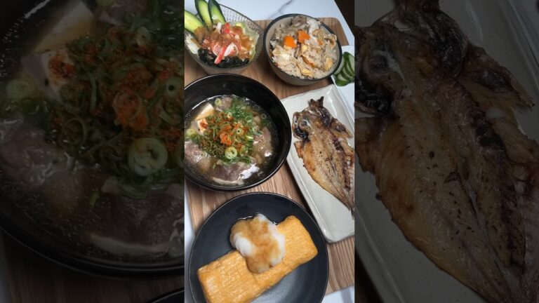 朝ごはん作ってみました🍚✨#shorts