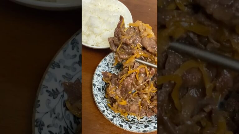 牛肉のしぐれ煮 #Shorts