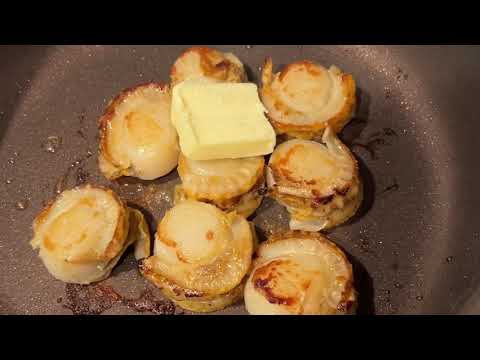 ベビーホタテのバター焼き　2024年11月16日