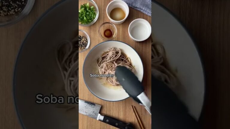 Soba Noodle Salad Recipe
