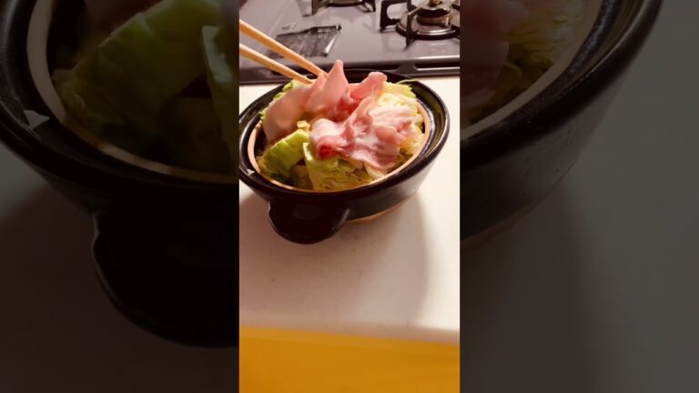 豚キャベツの追いキムチ鍋