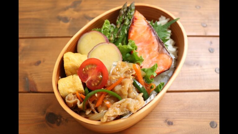 【プルコギ弁当】鮭の味噌漬け☆卵焼き☆簡単弁当☆obento☆調理動画&雑談☆151