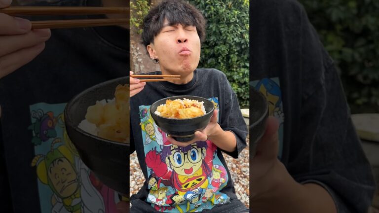 １分でわかる！究極の卵天ぷら🥚 #Shorts