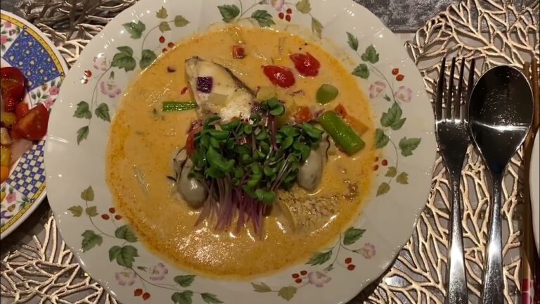 タイとカキのトムヤムクン｡ラム肉のオレンジソース｡ブリのカルパッチョ家の晩ご飯です♪