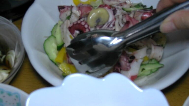 6/5 昨晩の夕飯は、鉄火丼と海鮮サラダ　etc~~~~~