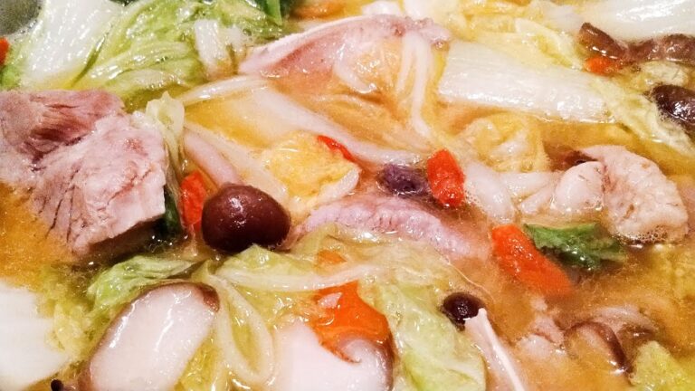 濃厚コラーゲンスープ　XO醤味