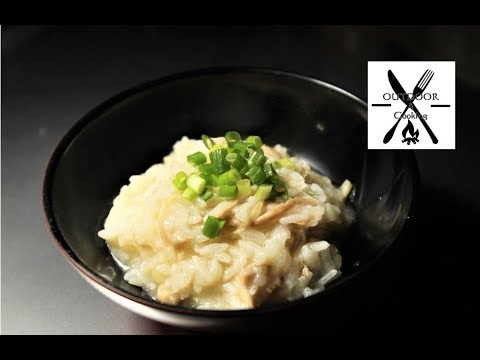 【和食】風邪をひいた時に作った優しい旨味の鶏粥【お粥】