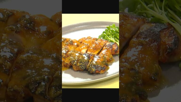 こってり濃厚！「鶏肉のみそバター照り焼き」