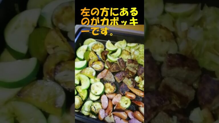 カボッキー　韓国カボチャ　ショート⑤　一番美味しいかぼちゃは？