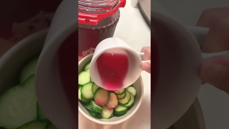 きゅうり梅酢漬け