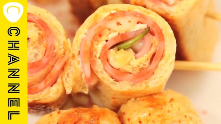 油揚げのベーコン巻き｜C CHANNELレシピ