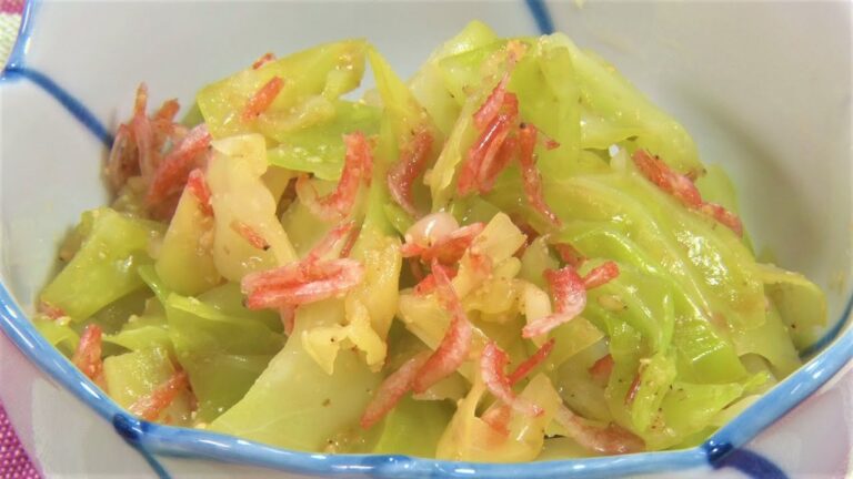 キャベツの甘酢和え【キチキチキッチン】