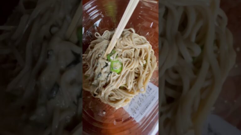 蕎麦が食べたい😸#shorts #蕎麦#コンビニ