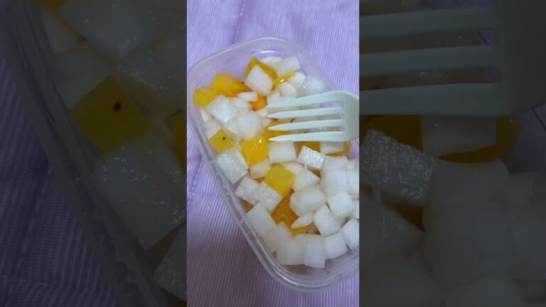 きじま流〜柿と大根の甘酢和え〜作ってみた！