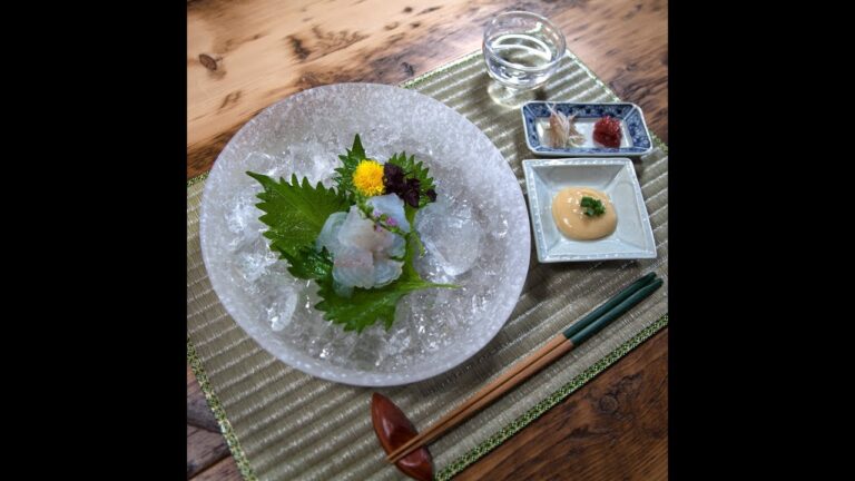 コリコリとした食感で美味！スズキの洗い ｜和食のレシピ集