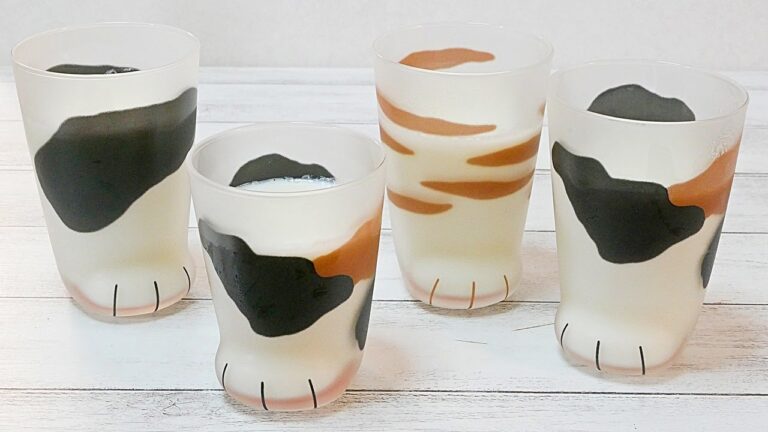 【肉球ミルクプリン】ゼラチンとアガーで新食感 【Cat paw pads milk pudding】 New texture with gelatin and agar